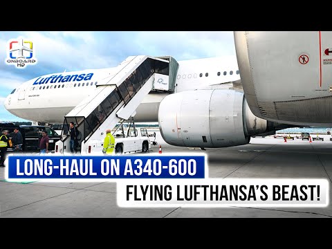 TRIP REPORT | First Time on Lufthansa A340-600 | Washington to Frankfurt | Lufthansa Airbus A340-600