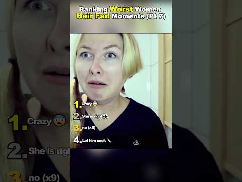 Ranking Worst Women Hair Fail Moments (Part 7)