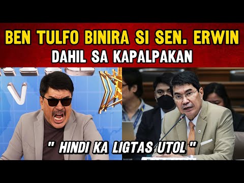 BITAG SINABON Si ERWIN TULFO Dahil Sa PAGKAKADAWIT Sa CONTRACTOR, Kay BEN TULFO WALANG UTOL-UTOL?!