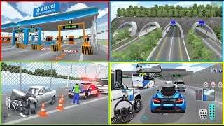 Completion of 3D driving class update!! - Correction of serious errors on the 8-lane expressway