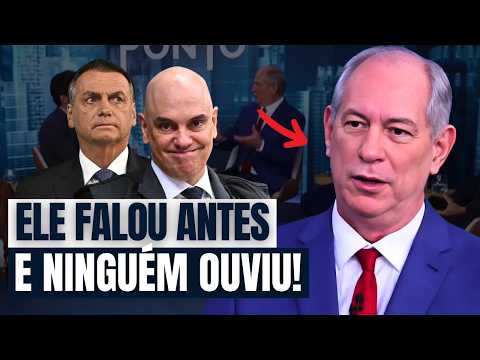CIRO GOMES previu os problemas de BOLSONARO antes de acontecer? Confira!