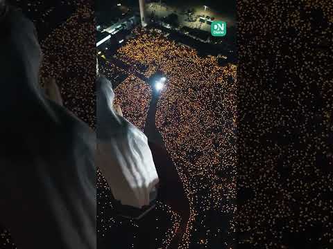 Maior estátua de Nossa Senhora de Fátima do mundo é inaugurada no Ceará