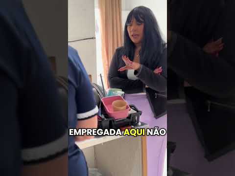 Parte um empregada pede para a patroa se esconder #Empregada #Novelas #Patroa #Funcionária#Casa