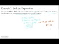 Evaluating Expressions in Pre-Algebra