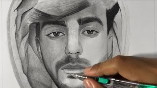 Dibujo a FEDE VIGEVANI Realista a Lapiz - Dibujando a FEDE #fedevigevani