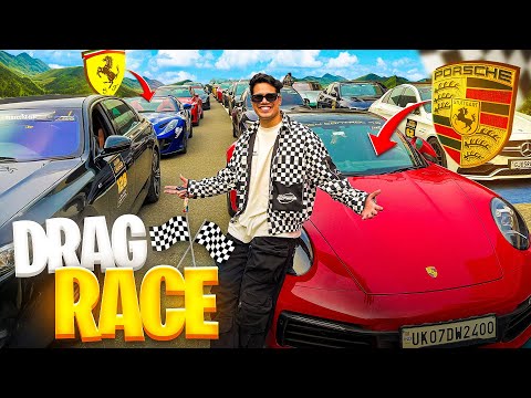 ALL SUPERCAR DRAG RACE IN REAL LIFE 🤑