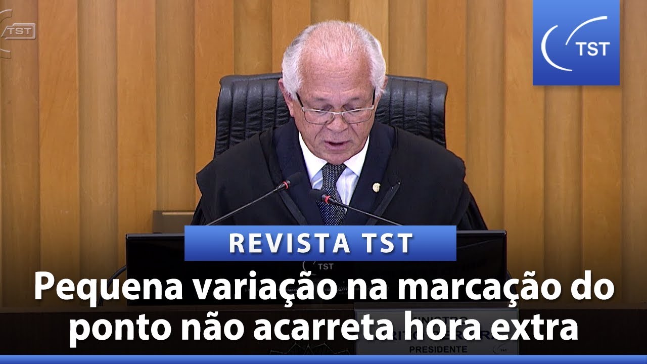 TST – Hora extra não é devida em casos de redução ínfima de intervalo intrajornada.