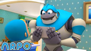Sanat saldırısı!!!! | Robot ARPO 🤖 | Çocuk Çizgi Filmleri