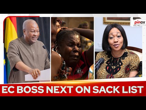 EC Boss Jean Mensa SACKING By Bold Prez Mahama NEXT, After Chief Justice SACKING from Position