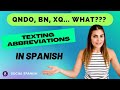 Decoding Spanish Texting Abbreviations