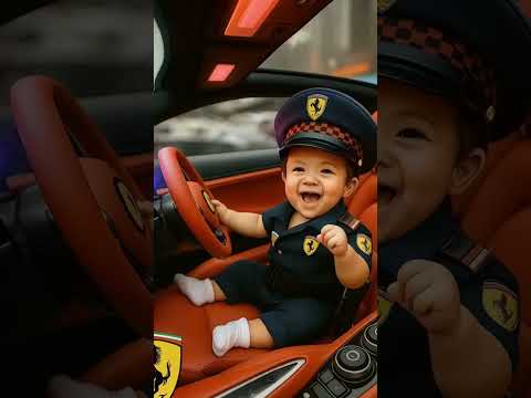 💥“Cutest Police Baby Dancing – You Can’t Stop Laughing!”💫