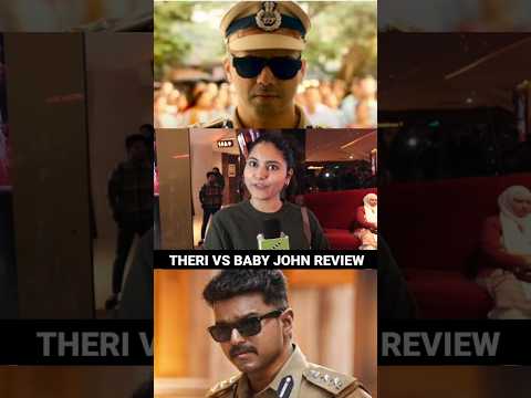 BABY JOHN PUBLIC REVIEW | THERI VS BABY JOHN #shorts