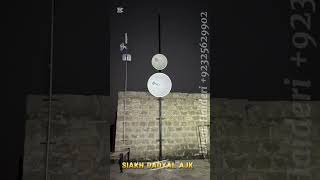 Mimoosa B5C 34Dbi Dishes Installed at Siakh AJK to Jhelum 35 km #mimosa #mimosab5c #wirless #34dbi