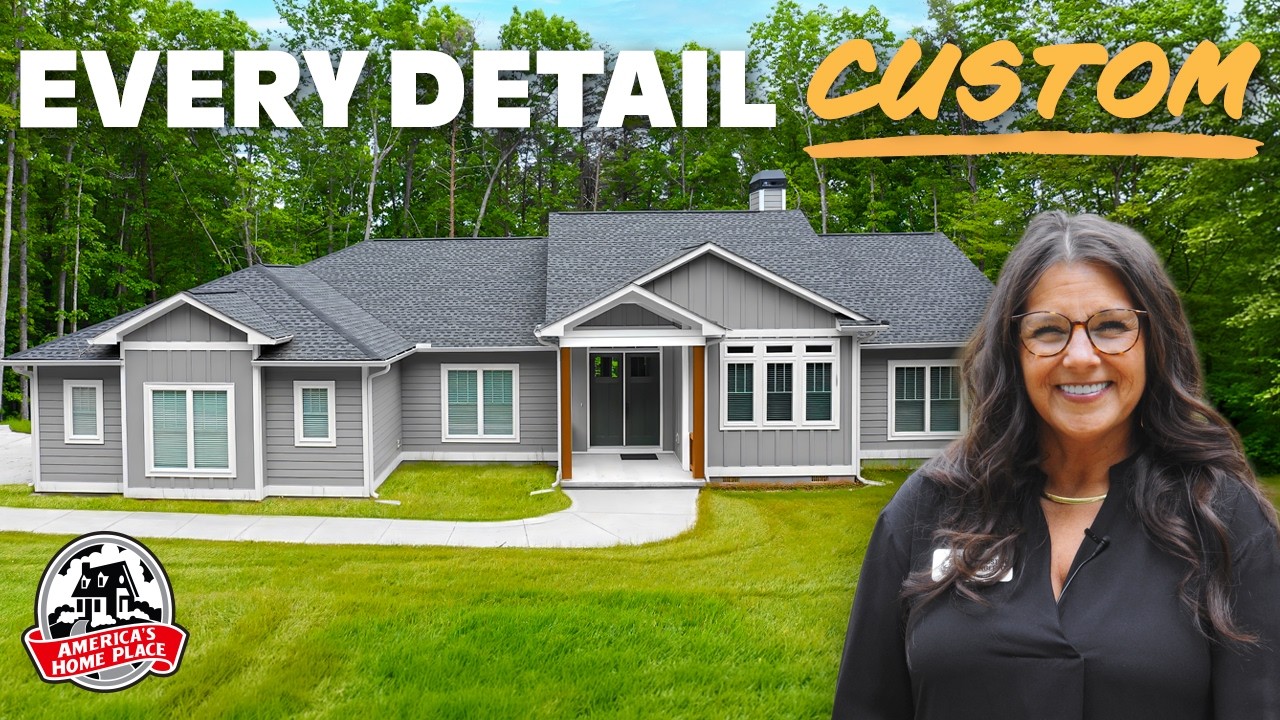 Custom Details in EVERY Room | America's Home Place Walkthrough