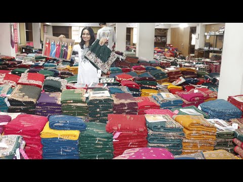 saree wholesale market in Surat cheapest price saree manufacture