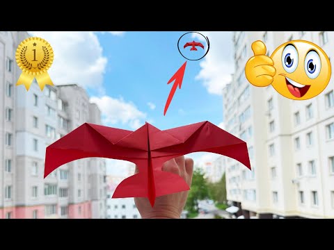 How To a Make Paper Airplane Fly Over 500 Feet! No Wind, No Tricks!