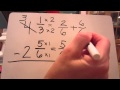 Subtraction with Fractions and Regrouping Challenge