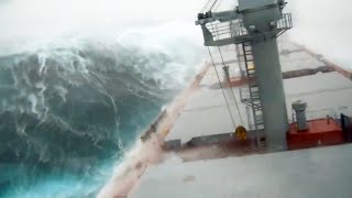 5 HUGE WAVES caught on video