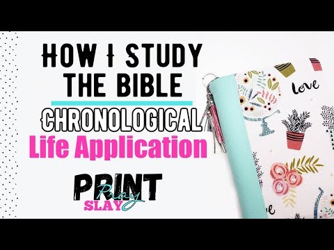 How I Study the Bible and make Bible Study Notes