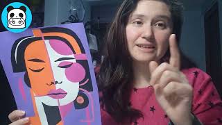 Pintando con Pinturas Acrilicas y Un cuento Budista: El hombre Egoísta