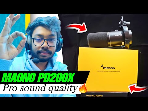 MAONO PD200X | BEST MICROPHONE FOR CREATORS LIVE #maono #maonopd200x @MaonoGlobal 