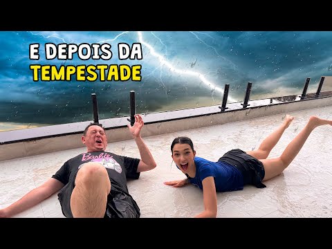 COMEÇOU EM UMA TEMPESTADE E ACABOU NISSO