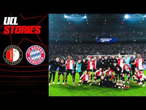 Nobody said it was easy… 🥹 | UCL STORIES | Feyenoord – Bayern München 2024-2025