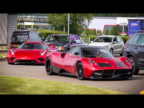 Supercars Arriving at Supercar Driver Secret Meet 2025 Part 1