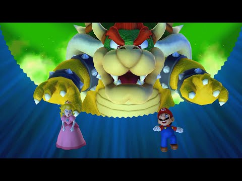 Mario Party 10 - Peach vs Mario vs Luigi vs Daisy vs Bowser - Chaos Castle