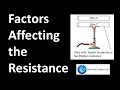 Resistance and Resistivity Concepts