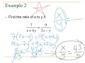 Exploring Ratio and Proportion in Honors Geometry