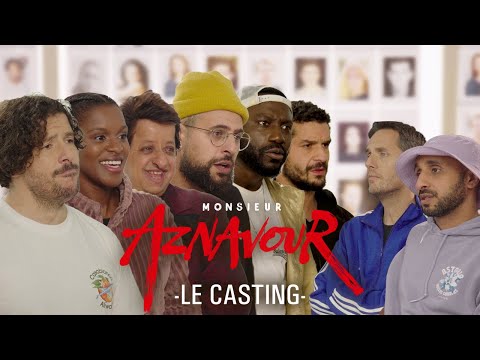 MONSIEUR AZNAVOUR -  LE CASTING (ft Hakim Jemili, Booder, Redouane Bougheraba, Fadily Camara...)