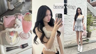 productive vlog in KOREA☁️: huge haul, cute cafes & shopping, busy days, malatang mukbang + friends