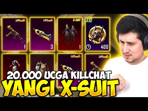 ANUKHRA X-SUIT OCHAMIZ ENG OMADLI OPENCASE BO'LDI! PUBG MOBILE