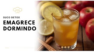 Suco Detox de Maçã com Limão e Canela – Receita Fácil e Saudável 🍏🍋🌿