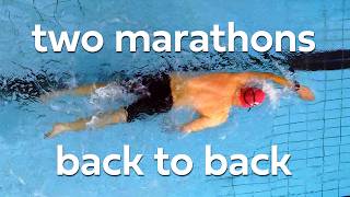 I’m swimming for 8 hours nonstop