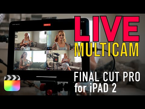 Live Multicam Recording in Final Cut Pro for iPad2