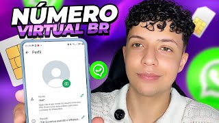 🔥[RÁPIDO] COMO CRIAR NÚMERO VIRTUAL SEM CHIP PARA WHATSAPP E RECEBER SMS (NÚMERO FAKE)🥳✅️
