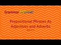 Understanding Prepositional Phrases