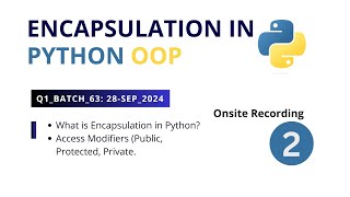 Encapsulation in Python OOP: Public, Protected, and Private Access Modifiers Explained