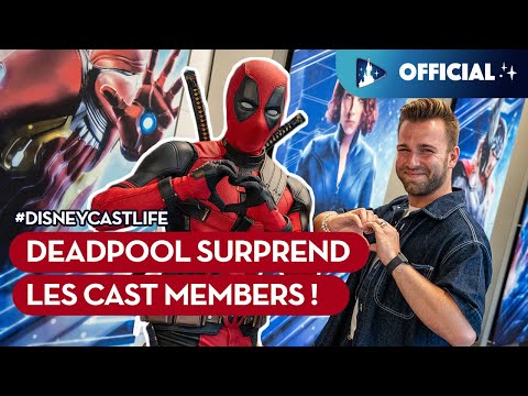 Deadpool surprend les Cast Members ! 💥