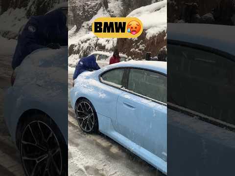 Alto in snow vs BMW in snow🔥Don’t drive BMW in snow 🚀