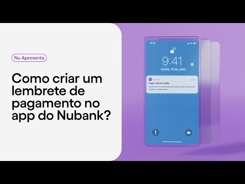 Como criar um lembrete no app do Nubank?