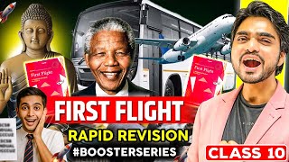 FIRST FLIGHT FULL BOOK REVISION | CLASS 10 ENGLISH |SUMMARY/LONG QUESTIONS/ANSWERS | BOOSTER SERIES