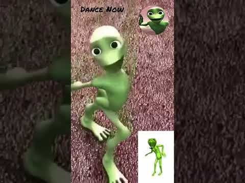 Green Alien Dance | El Chombo - Dame Tu Cosita feat. - Yeşil Uzaylı Dansı #dametucosita #shorts