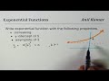 Exponential Functions and Their Properties