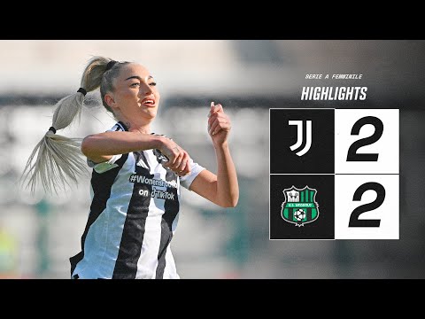 HIGHLIGHTS SERIE A | Juventus Women 2-2 Sassuolo | Matchday 10