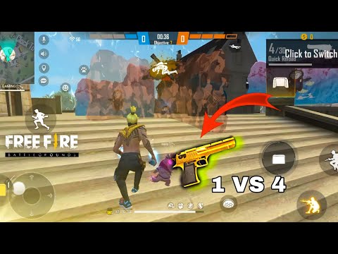 1 VS 4 💥 Desert Eagle 🤯