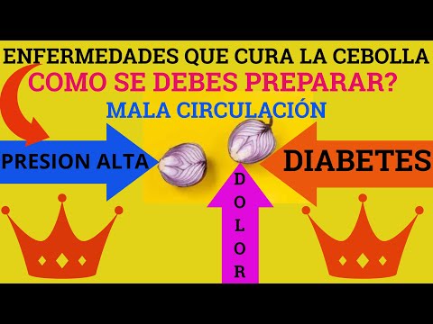 la cebolla es curativa, Beneficios para la presión alta, circulación sanguínea y diabetes y mas