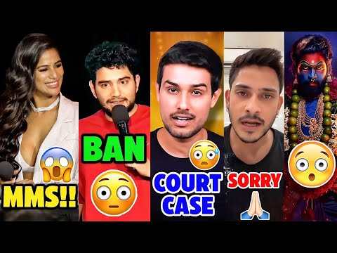 Samay Raina & Poonam Pandey MMS...😳😱| India's got Latent, Dhruv Rathee, Purav Jha, Pushpa 2 The Rule